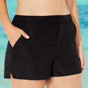 New Swimsuits For All 24 Black Cargo Swim Trunks Swim Bottoms Board Shorts Plus‎